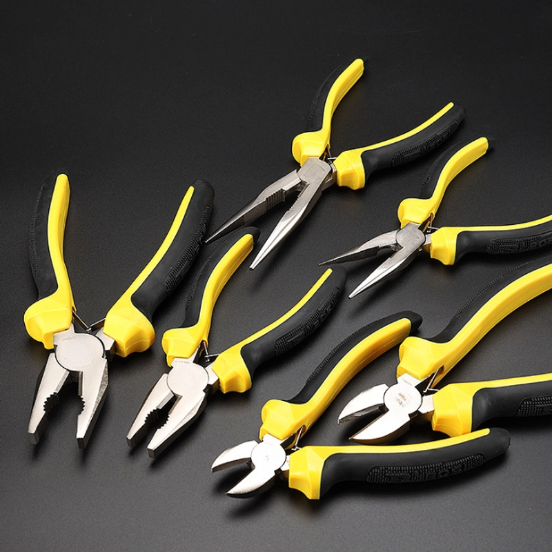Product image KAHASIL - Tang Potong Kombinasi Lancip 6in1 Alat Jepit Pembuka Kabel Anti Slip Anti Karat Serbaguna KMJ198 TANG LANCIP 6IN1