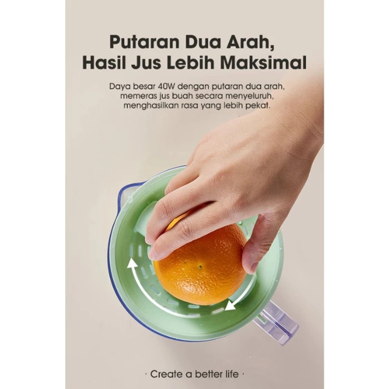 Product image UTAMAMEGA - Mesin Peras Jeruk SAMONO SW-JC40 1koma2liter 30w Warna Random