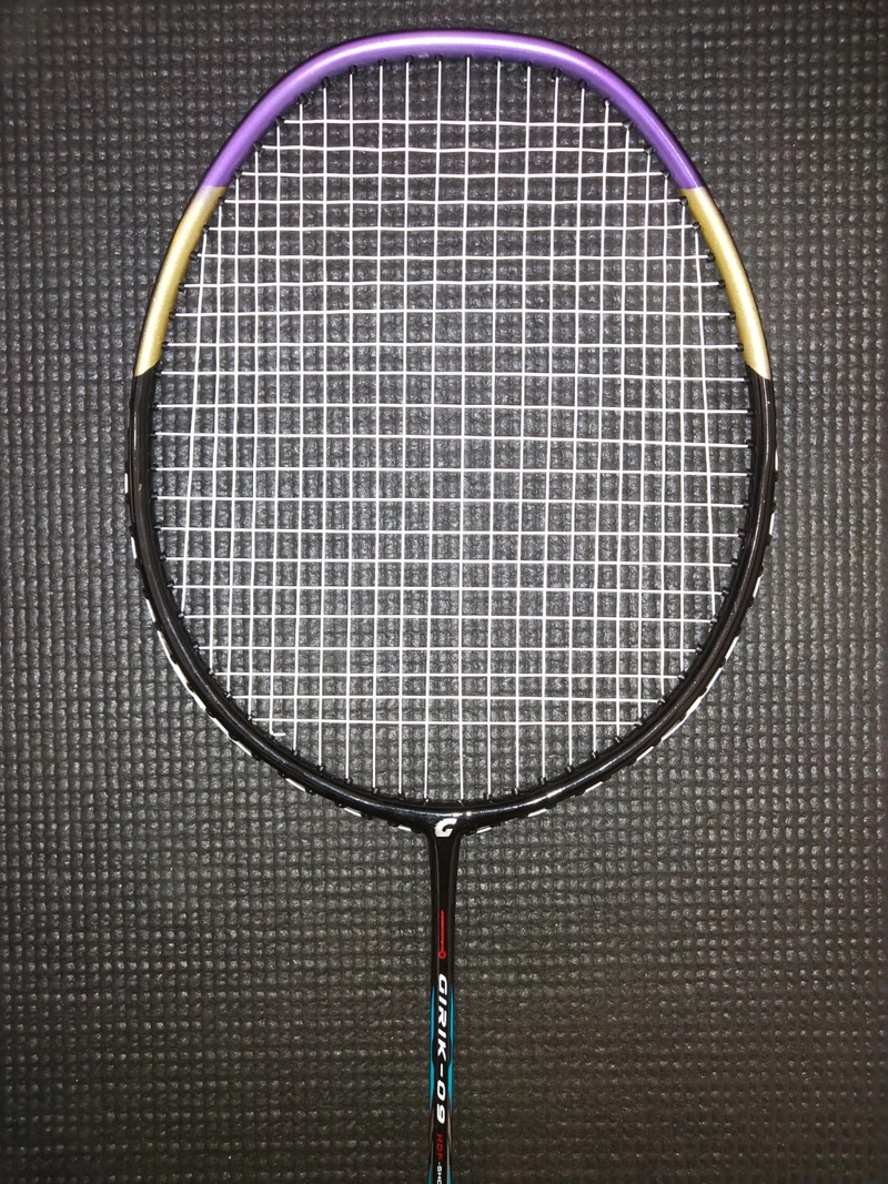 Product image Girik - Raket Badminton GIRIK GRK09 SERIES Original LBS 26 BLACK PURPLE 26 LBS Black Purple