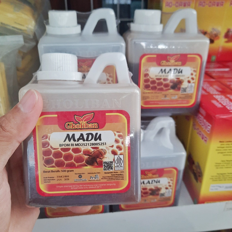 Product image Madu Gholiban 500gr - Suplemen Kesehatan & Daya Tahan Tubuh Untuk Anak & Dewasa 500 gram