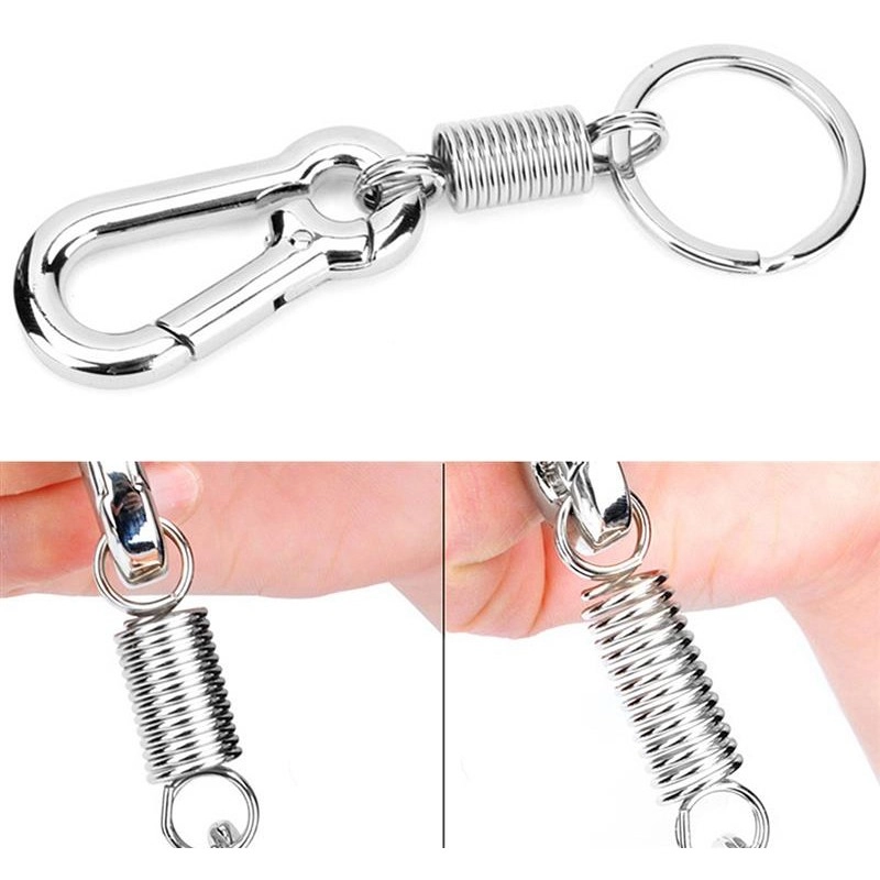 Product image Gantungan Karabiner dengan Per Stainless Steel A266 SILVER