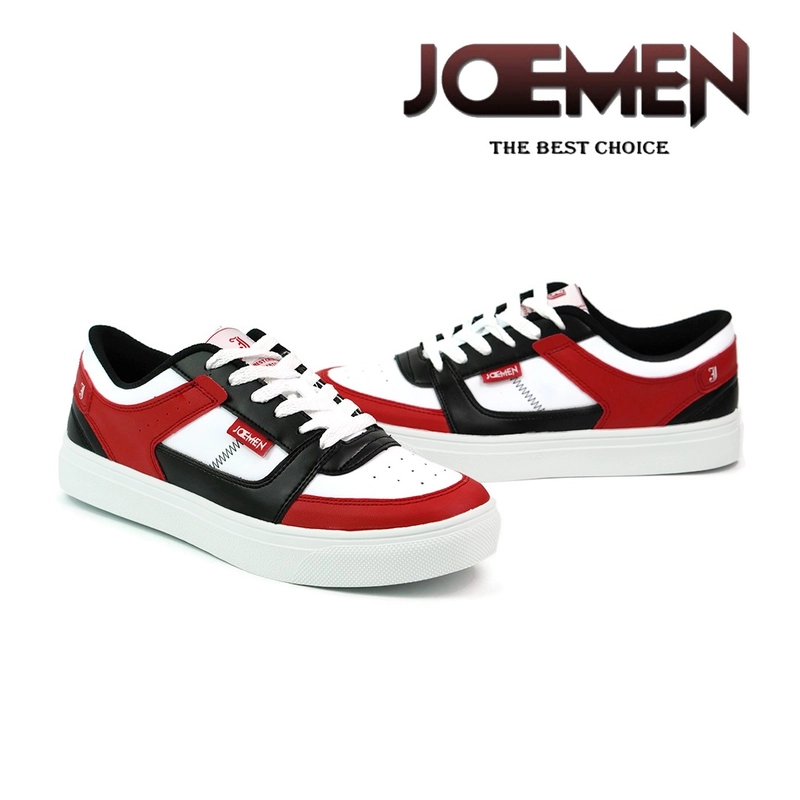 Product image Joemen Official - PROMO KEMERDEKAAN Sepatu J 72 JOEMEN FREE KAOS KAKI Casual Pria Wanita Sepatu Sneakers Terbaru 41 Merah
