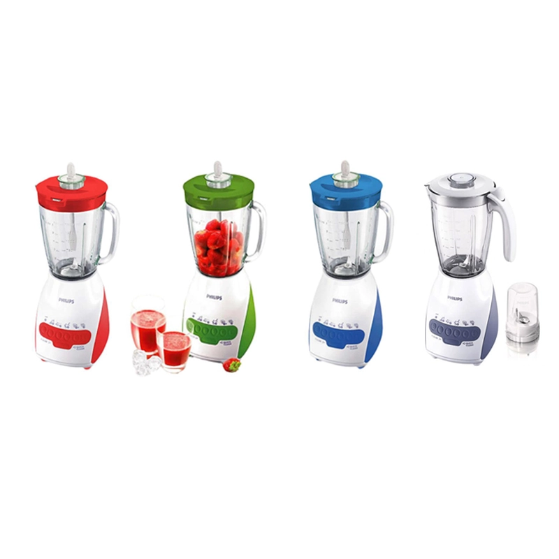 Product image UTAMAMEGA - Philips HR2115 Blender Gelas Plastik Kapasitas 2 Liter Warna Random