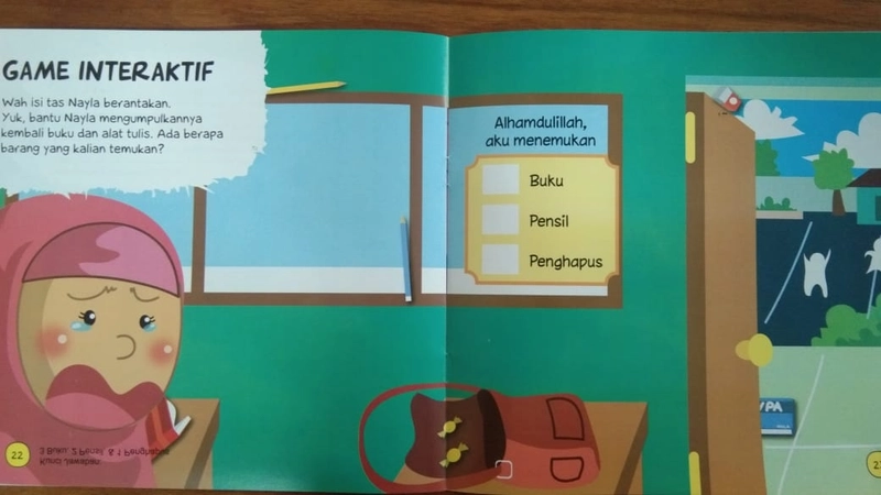 Product image Fiqh For Kids 8 : Buku IPA Nayla - Adab Meminjam 20 x 21 SC