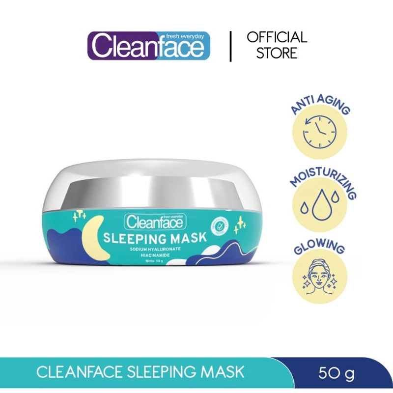 Product image Purbasari - CLEAN FACE SLEEPING MASK 50gr Sleeping Mask