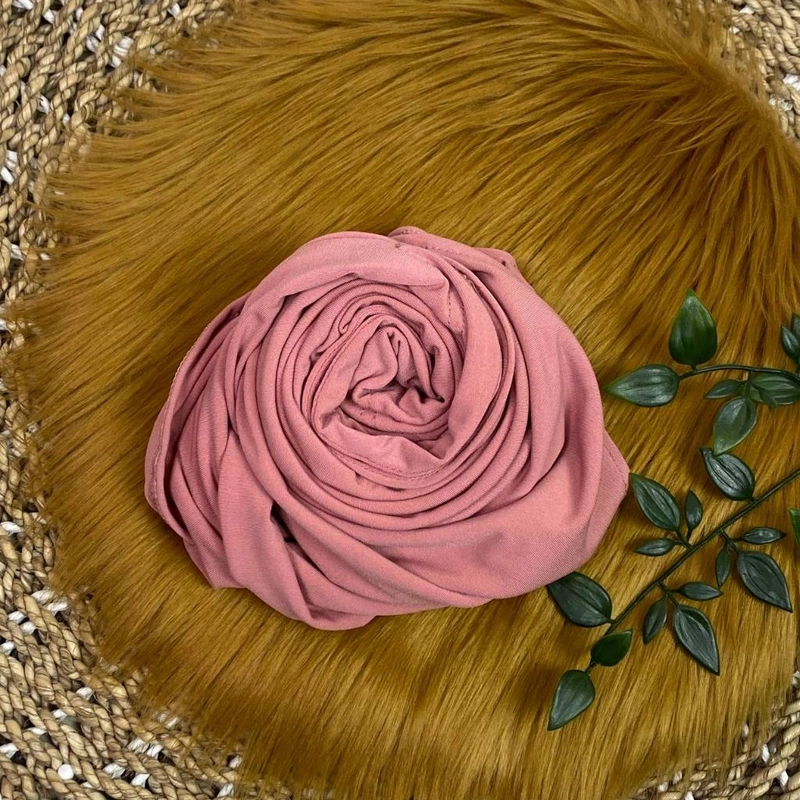 Product image Milyarda Hijab - Bergo Maudy Kids Kerudung Anak Hijab Sekolah umur 6-12 Tahun Hijab Instan 9-12 Tahun Dusty Pink
