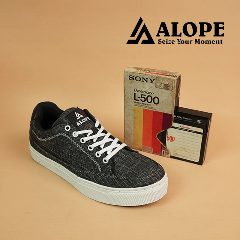Product image ALOPE OFFICIAL - ALOPE - BUY 1 GET 1 SEPATU JACOB TERBARU ANTI SLIP 39 HITAM