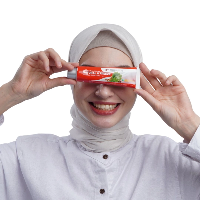 Product image Dare and Dear - Pasta Gigi Herbal Tanpa Detergen Menghambat Karang Gigi Sariawan dan Bau Mulut 2 pcs mint