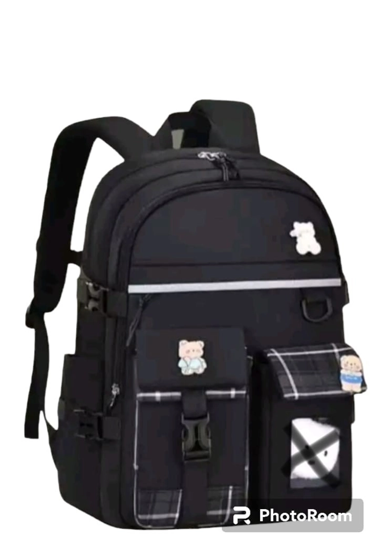 Product image Alcaff - Tas Anak Sekolah Saku Dua Mika 30x20x40 Ungu