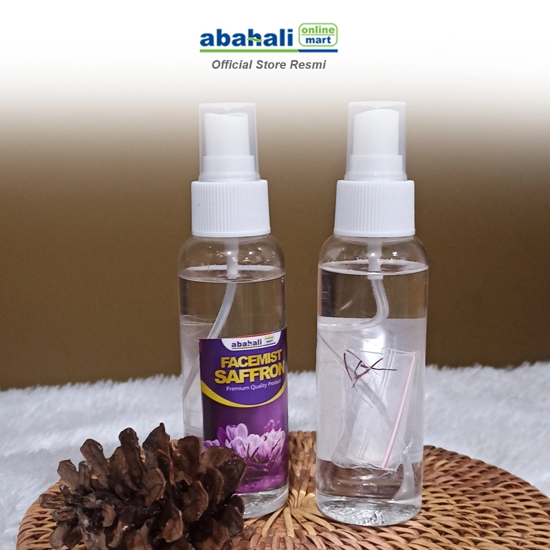 Product image Abahali Mart - Facemist Saffron Air Zamzam 100ml Face Mist Air Zamzam Original Glowing 100ml putih