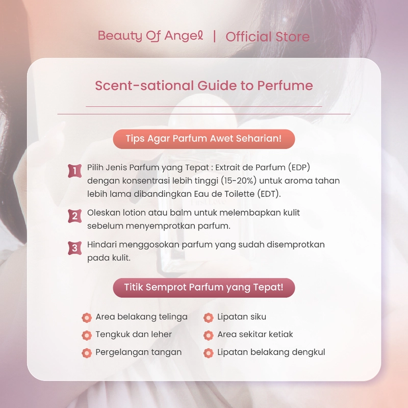 Product image Beauty of Angel First Love Extrait de Parfume Parfum unisex premium longlasting all variant all variant