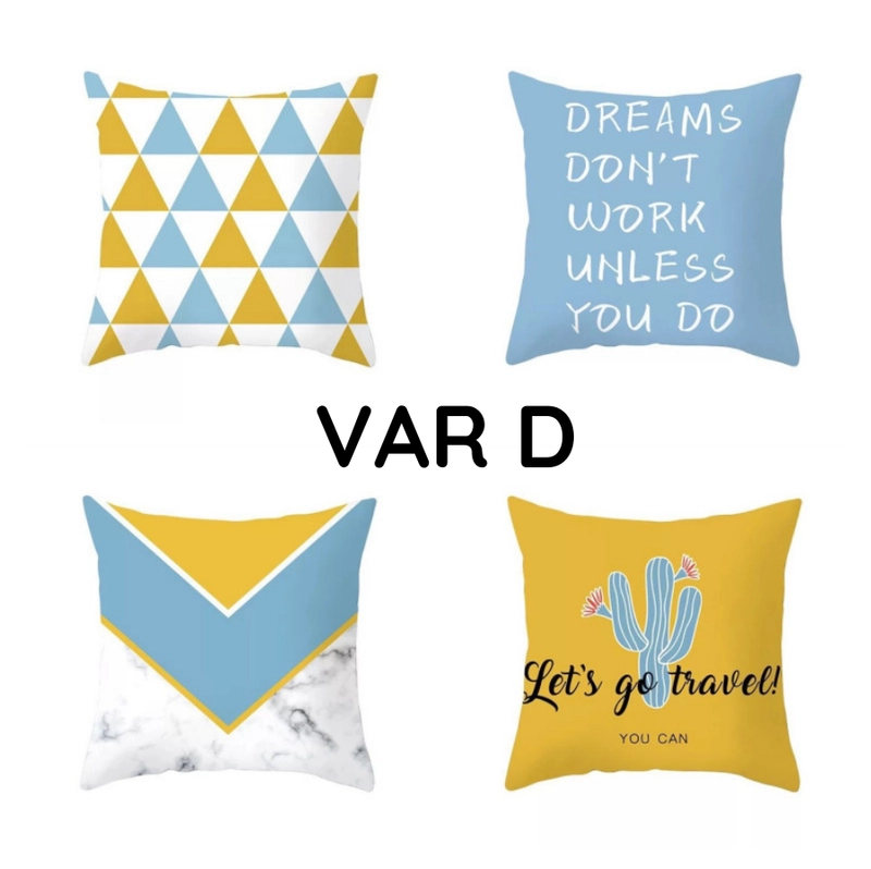 Product image Lilopilo - Velvet Pillow Cushion Cover / Sarung Tutup Bantal Sofa Kain Bludru 45 Cm X 45 Cm Var D