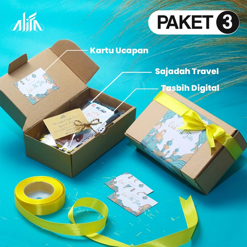 Product image Alifa - HAMPERS EKSKLUSIF PAKET 3 120g R3 Oleh-Oleh Haji