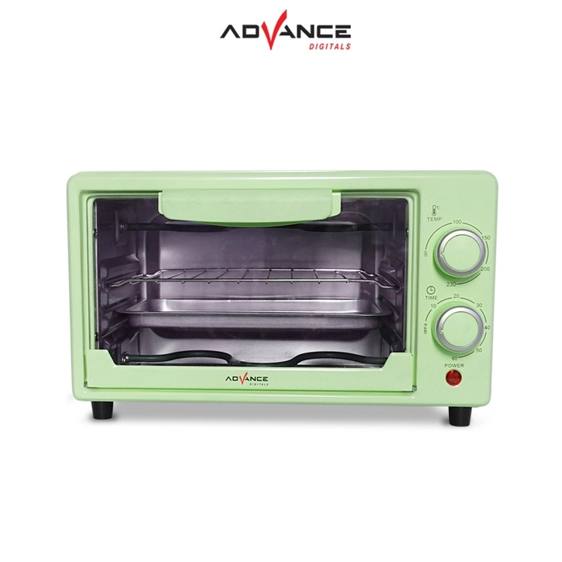 Product image Advance Digitals Indonesia - Advance Electric Oven (Oven Listrik ) AOV-100 / AOV100 Kapasitas 9 Liter Garansi Resmi 1 Tahun 9 Liter Hijau