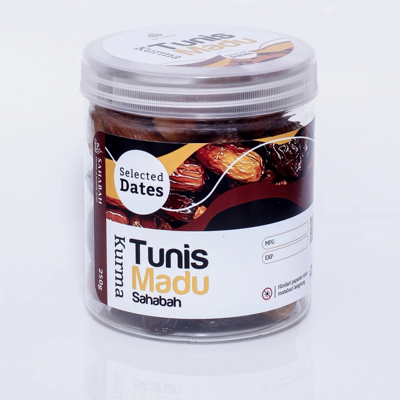 Product image Sahabah Store - Kurma Tunis Madu Sahabah - Kurma Tunis - Kurma Madu - Deglet Nour 150 gr Coklat