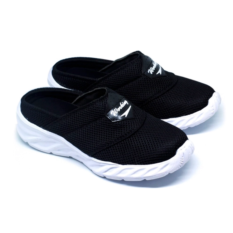 Product image Working Shoes - SEPATU SLOP PRIA SANTAI WORKING SL-02 38 HITAM