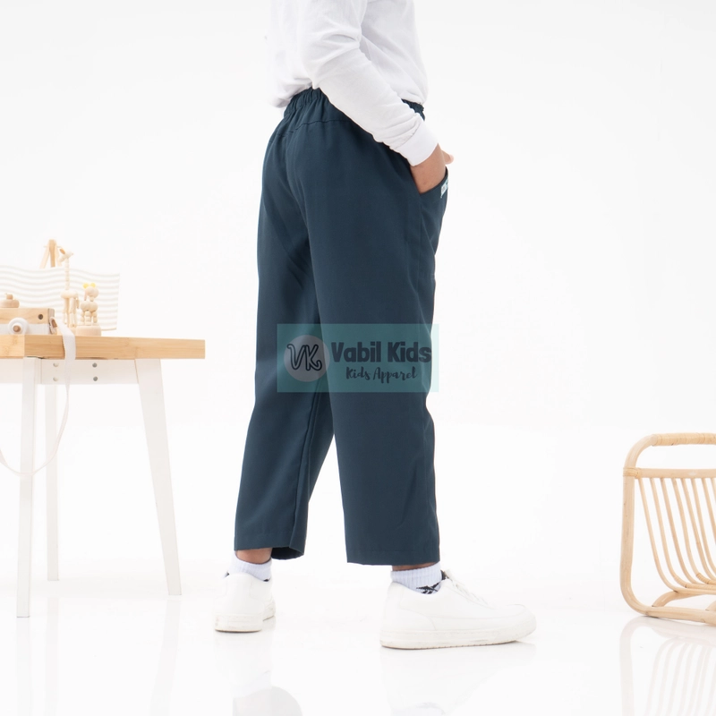 Product image Vabil Kids - Vabil Kids celana sirwal anak panjang premium muslim pangsi 1-15 tahun 5 warna pilihan M Hitam