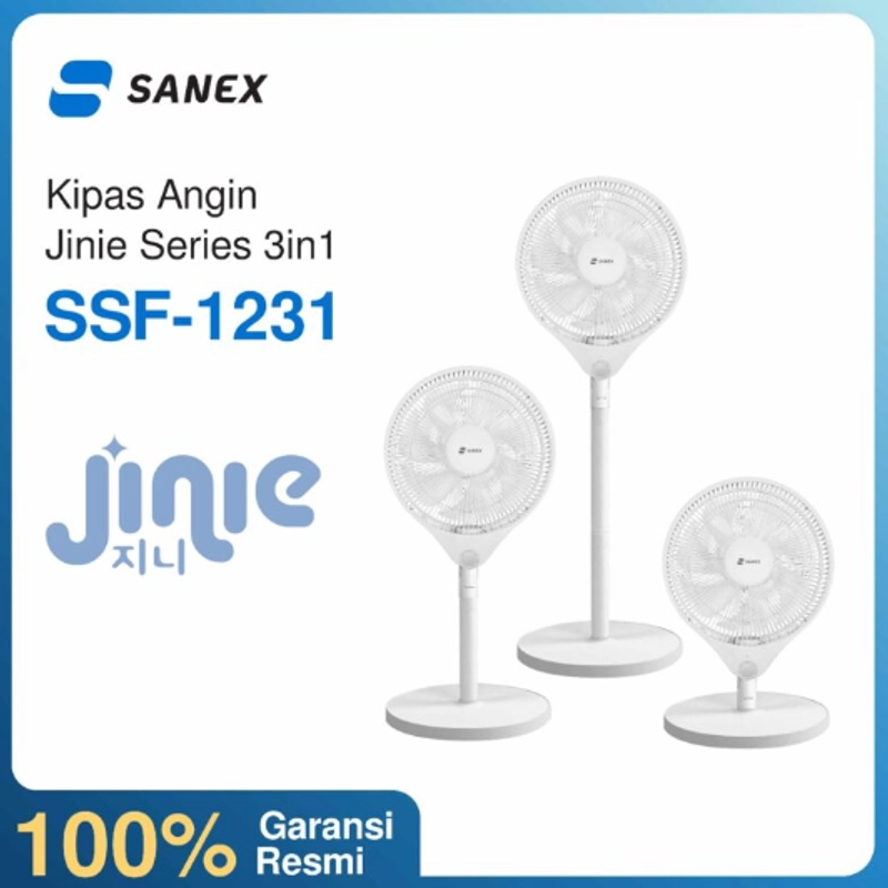 Product image UTAMAMEGA - Kipas Angin Standing Berdiri 3in1 12 Inch Sanex SSF-1231 Type SSF-1231