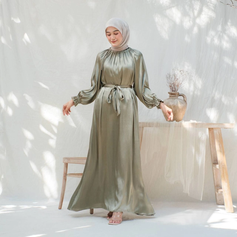 Product image Khisna collection - Ready new gamis wanita dewasa terbaru woww Allsize F
