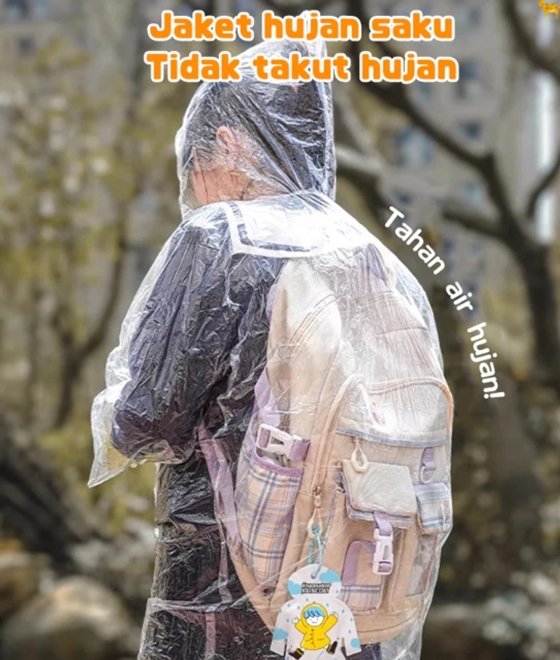 Product image Alcante - Jas hujan sekali pakai portable adult random