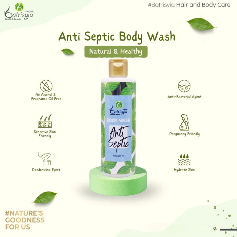Product image Batrisyia - Anti Septic Body Wash 250ml 270gr Anti Saptic