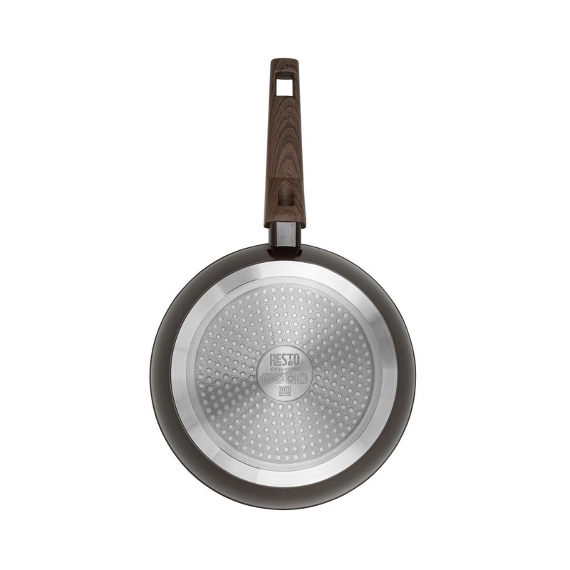 Product image KJU - RESTO ALUMINIUM FRYPAN - CARINA - 24CM 24cm Coklat