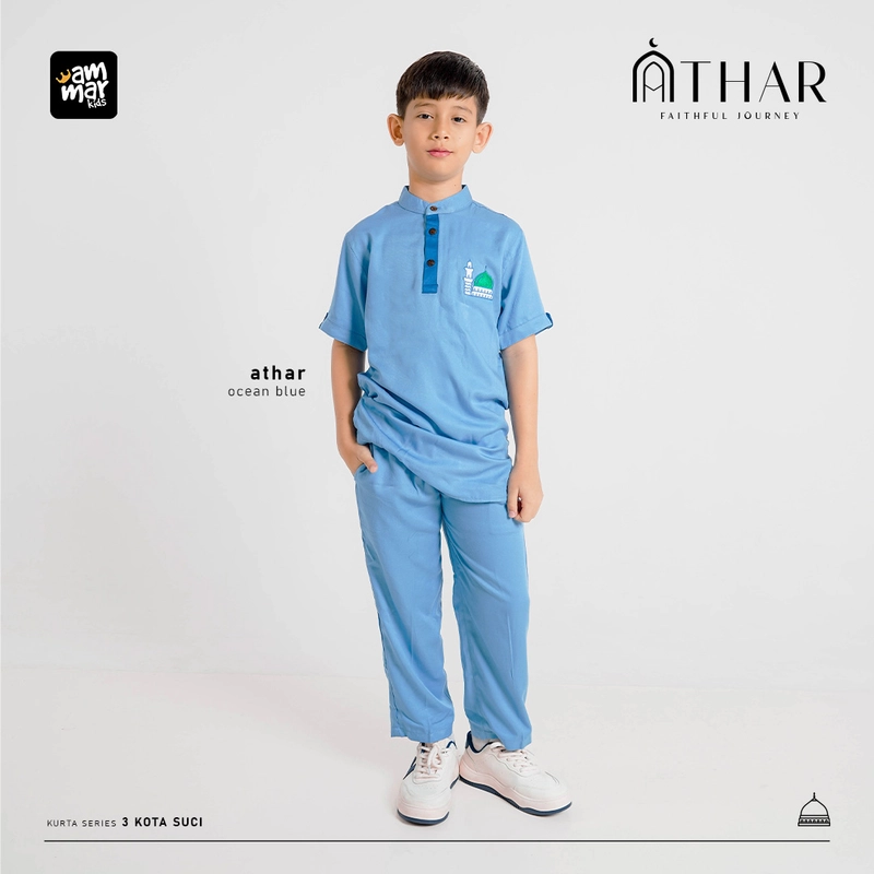 Product image Ammar Kids - KURTA ATHAR AMMARKIDS XL ATHAR01-OCEANBLUE