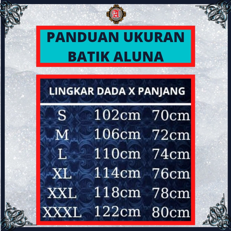 Product image Batik aluna - PD016Baju Batik pria premium lengan pendek full furing atasan batik pendek S BATIK