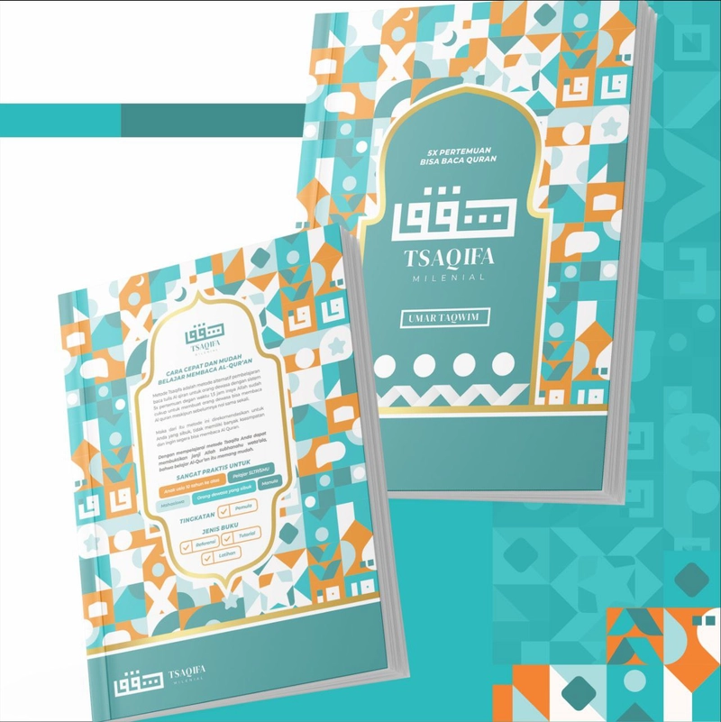 Product image Al Akram Tangerang - Buku Tsaqifa Milenial 300 gram biru