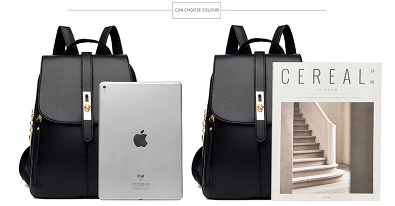 Product image CBL - Tas Ransel Wanita Gummi CBLC19GUMMI Tas Punggung Wanita Tas Backpack Wanita Semikulit AllSize itam
