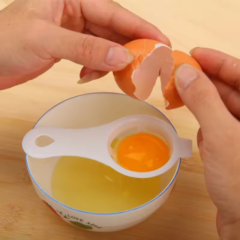 Product image KAHASIL - Sendok Alat Pemisah Penyaring Putih dan Kuning Telur KMJ239 PUTIH
