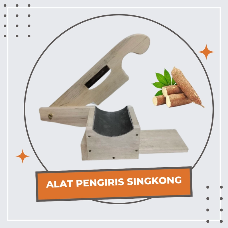 Product image Raqilla - Alat Pengiris Keripik Singkong - Pemotong Kerupuk - Parutan Serbaguna - Alat Iris Multifungsi Pengiris Singkong 1 buah