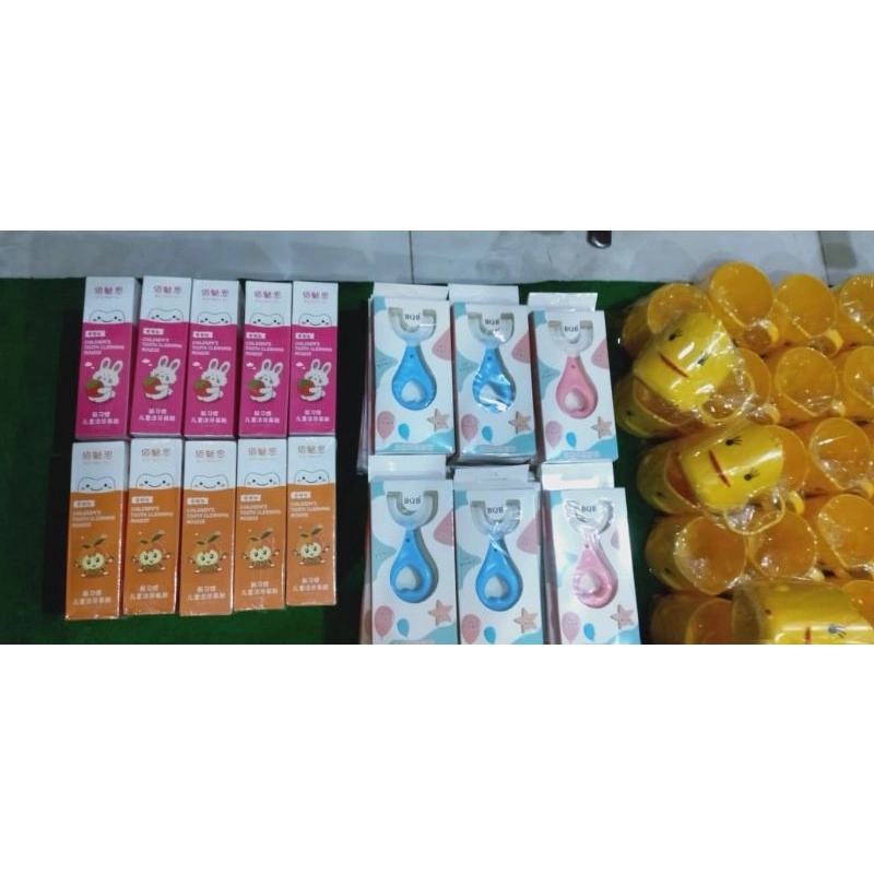 Product image Sikat Gigi Bayi dan Anak-anak U Shape 7-12 th Biru
