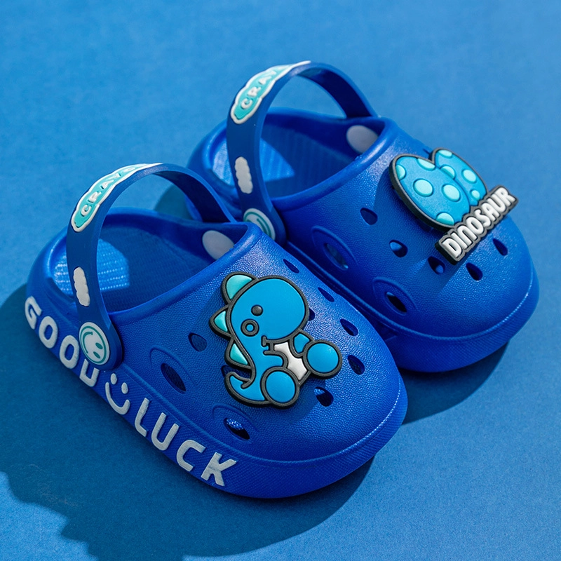 Product image Meonky Official - Sendal dino 24-33 sandal / sepatu anak perempuan bahan karet lembut baby SG - 09 32-33 Biru