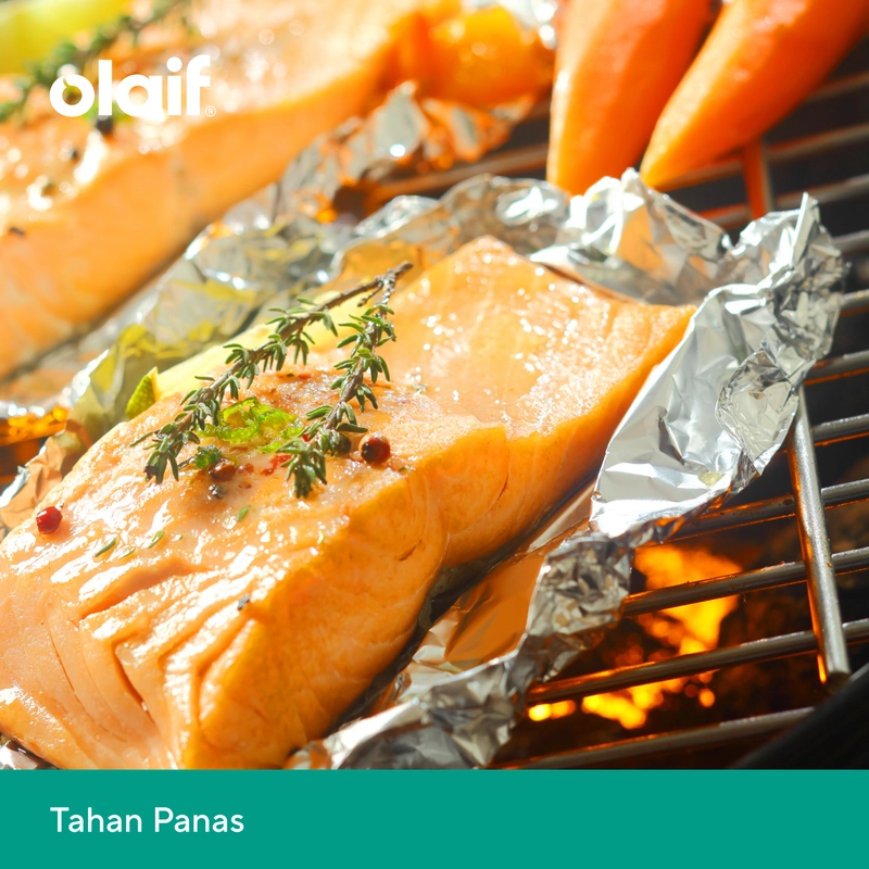 Product image Olaif Durable Aluminium Foil (30cm x 8m x 12 mic) - Kertas Panggang Aluminum Foil Kemasan Box