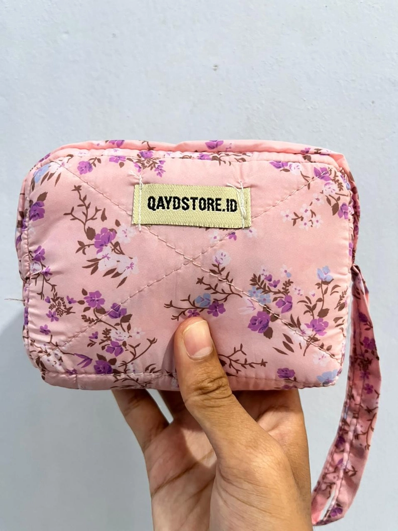 Product image qaydstoreid - Mukena 2in1 Parasut Dahlia Korea Motif Premium parasut melati Pink