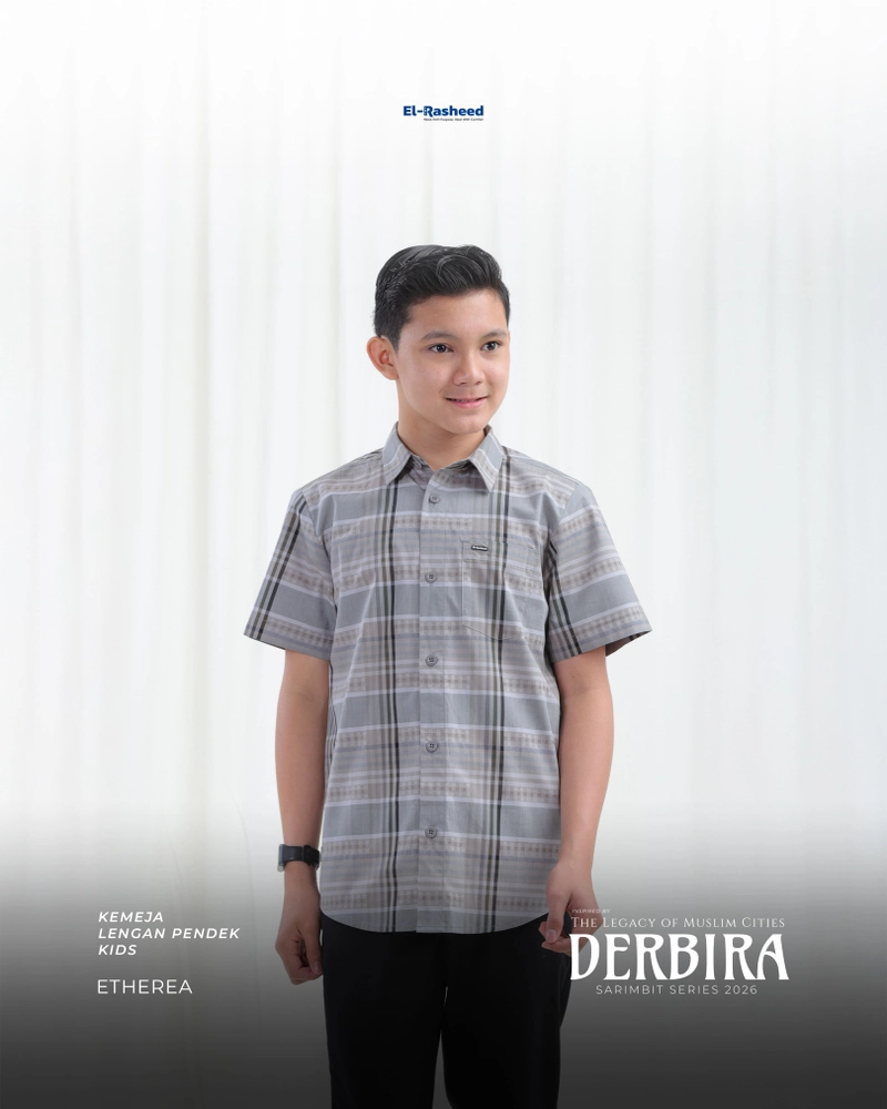 Product image Yasmeera Official - SARIMBIT 2026 DERBIRA SERIES WARNA ETHEREA XS KMJ ANAK L. PENDEK