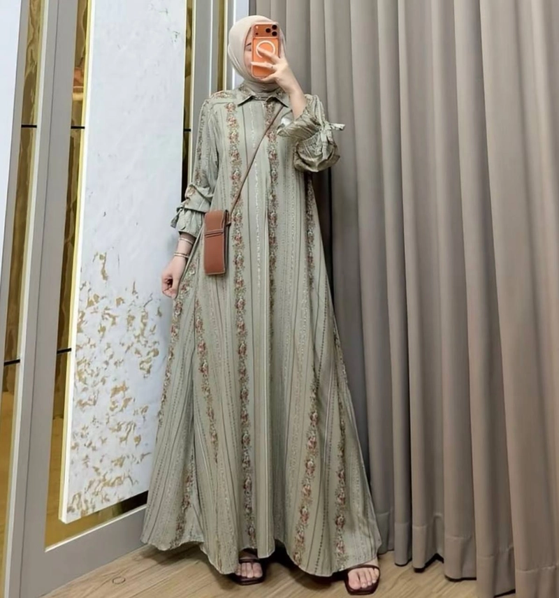 Product image Khisna collection - Tiana drees lengan bestseller Allsize T1