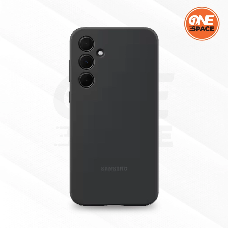 Product image One Space Aksesoris - Casing Silicone Samsung Galaxy A35 Warna Black