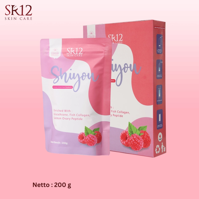 Product image SR12 Shiyou Collagen Drink Mencerahkan Kulit Dari Dalam 100gr Shiyou