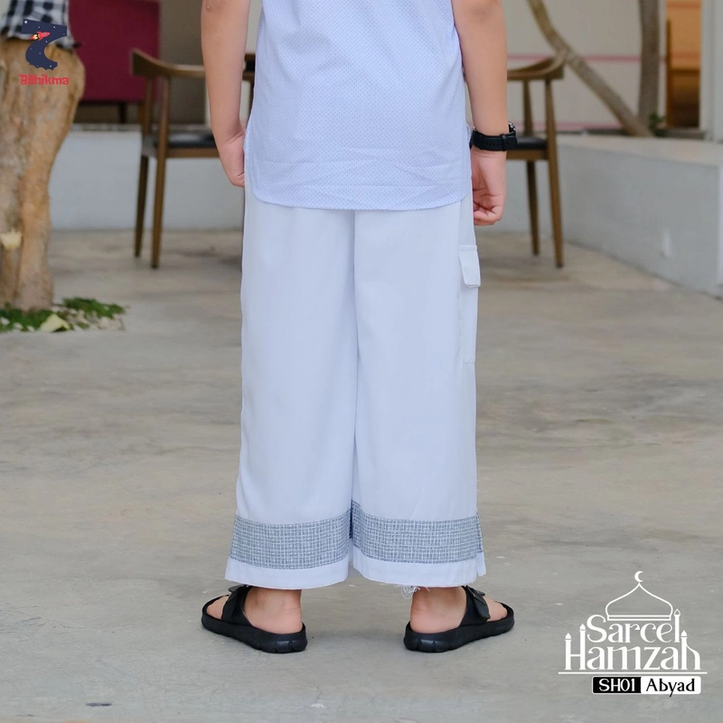 Product image Cutebil - SARUNG CELANA HAMZAH S ABYAD (PUTIH)
