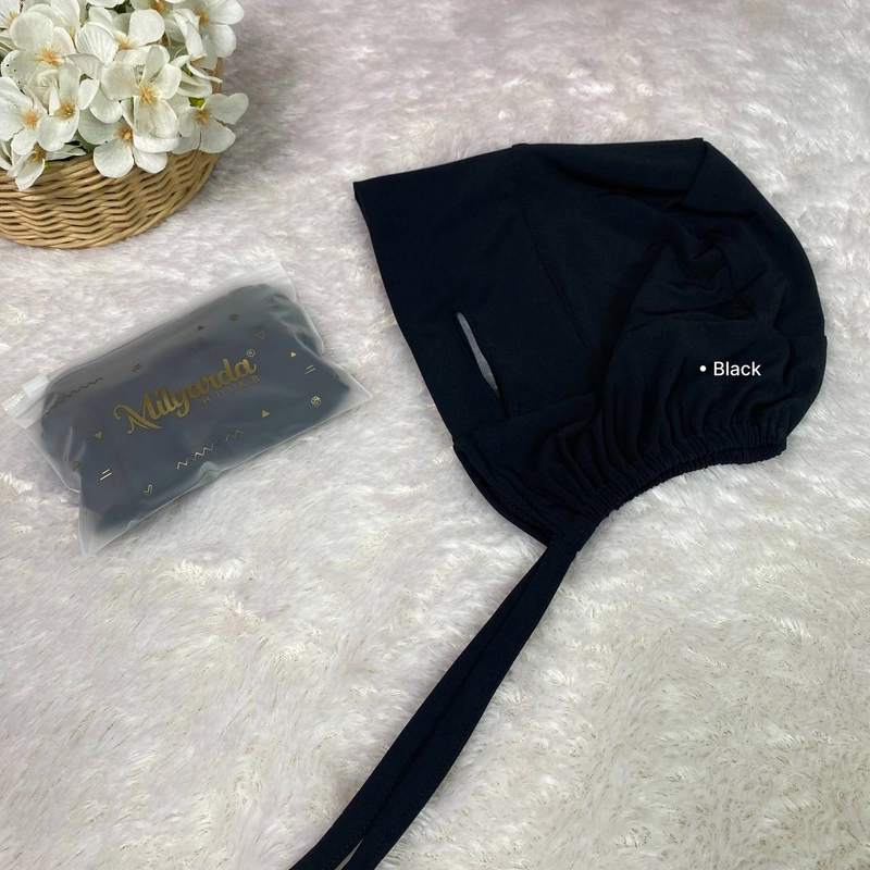 Product image Milyarda Hijab - CIPUT ANDEG ANTI BUDEG EXTRA POUCH ANAK (STELLA ) BLACK