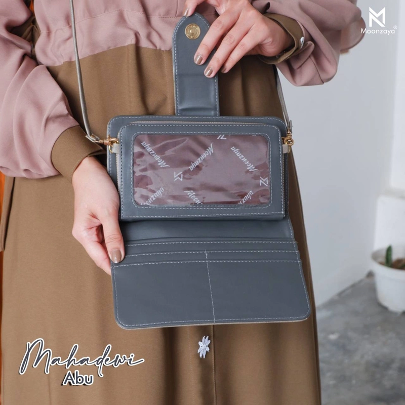 Product image Fashopid - MOONZAYA DOMPET HP MAHADEWI PHONECASE ALL ABU