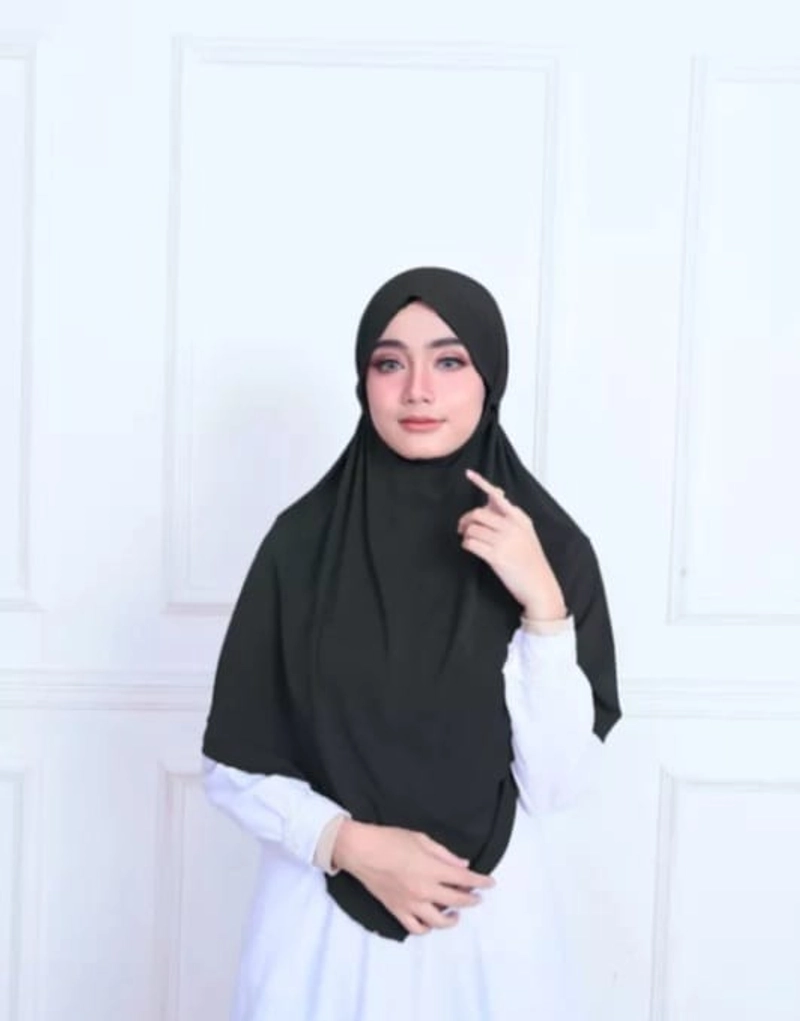 Product image ALMIRA STORE - BERGO MARYAM JERSY L Hitam