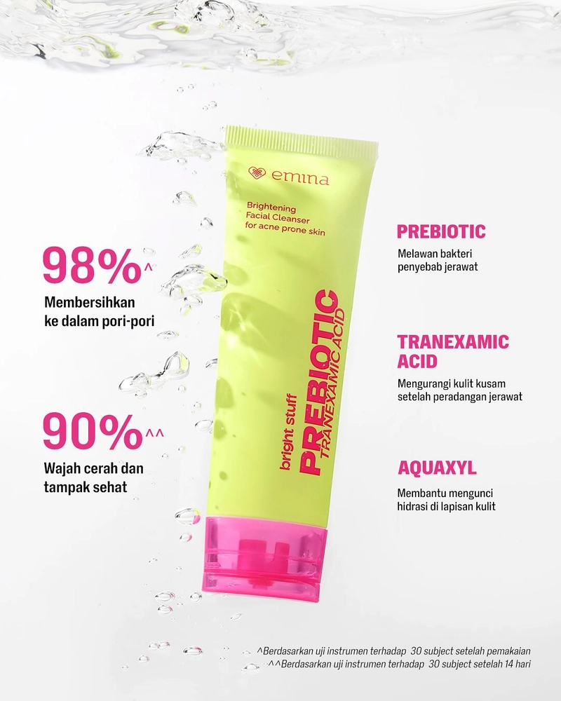 Product image SUPLAI SHOP - Paket Skincare Wajah Travel Emina Kemasan 4 Item