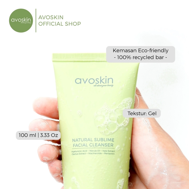 Product image AVOSKIN OFFICIAL - Natural Sublime Facial Cleanser 100 ml Facial Cleanser