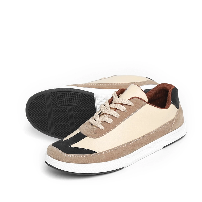 Product image TERRAFORMA - Sepatu Sneakers Pria Casual Skate Street Style Low Original TA003 41 CREAM