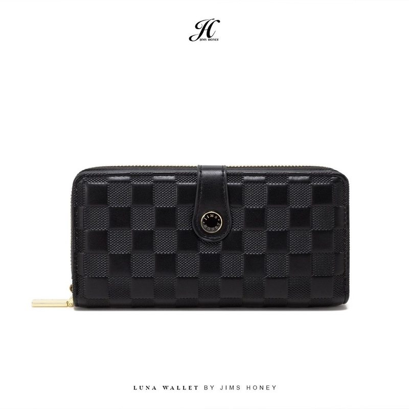 Product image JIMSHONEY SUKABUMI - Luna Wallet - Dompet Panjang Wanita LC 7108 BLACK