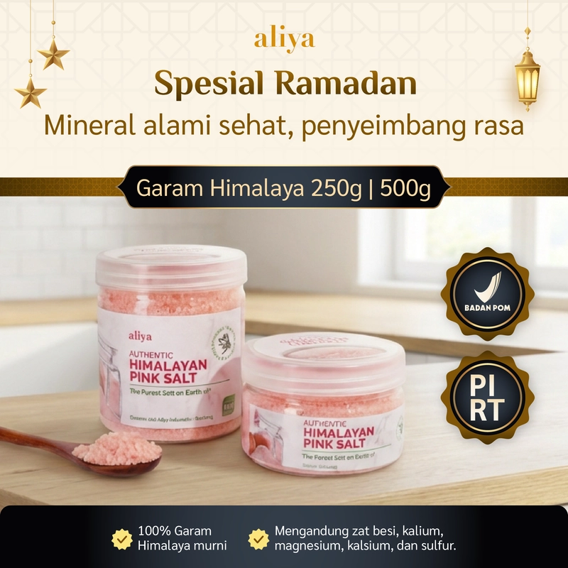 Product image Aliya - Garam Himalaya Garam Sehat 250g Asin