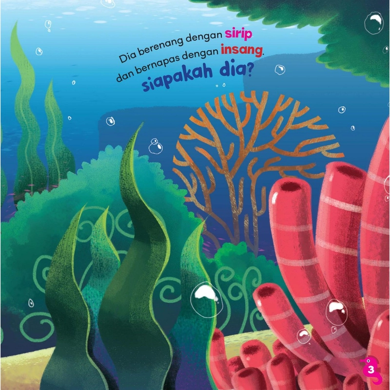 Product image Gema Insani - Seri Hewan Laut Sluurp Kuda Laut Makan 23 x 22 SC